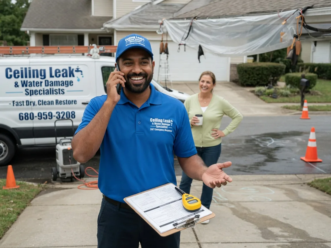 Ceiling Leak Cleanup Monessen, PA FAQs